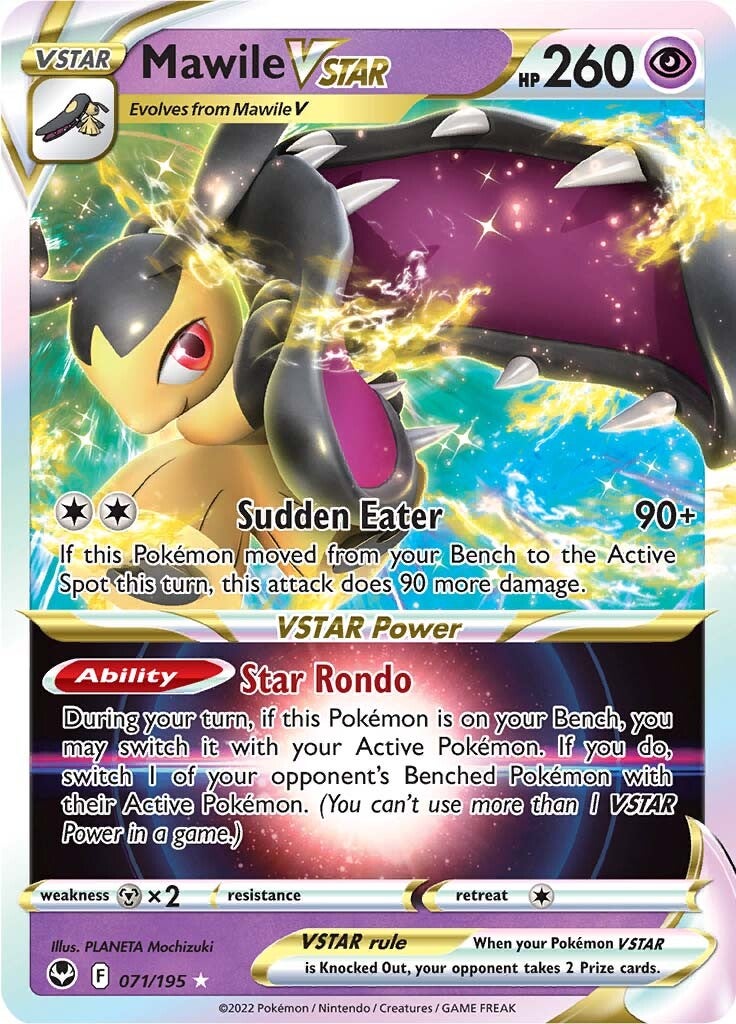 Mawile VSTAR (071/195) [Sword & Shield: Silver Tempest] | RetroPlay Games