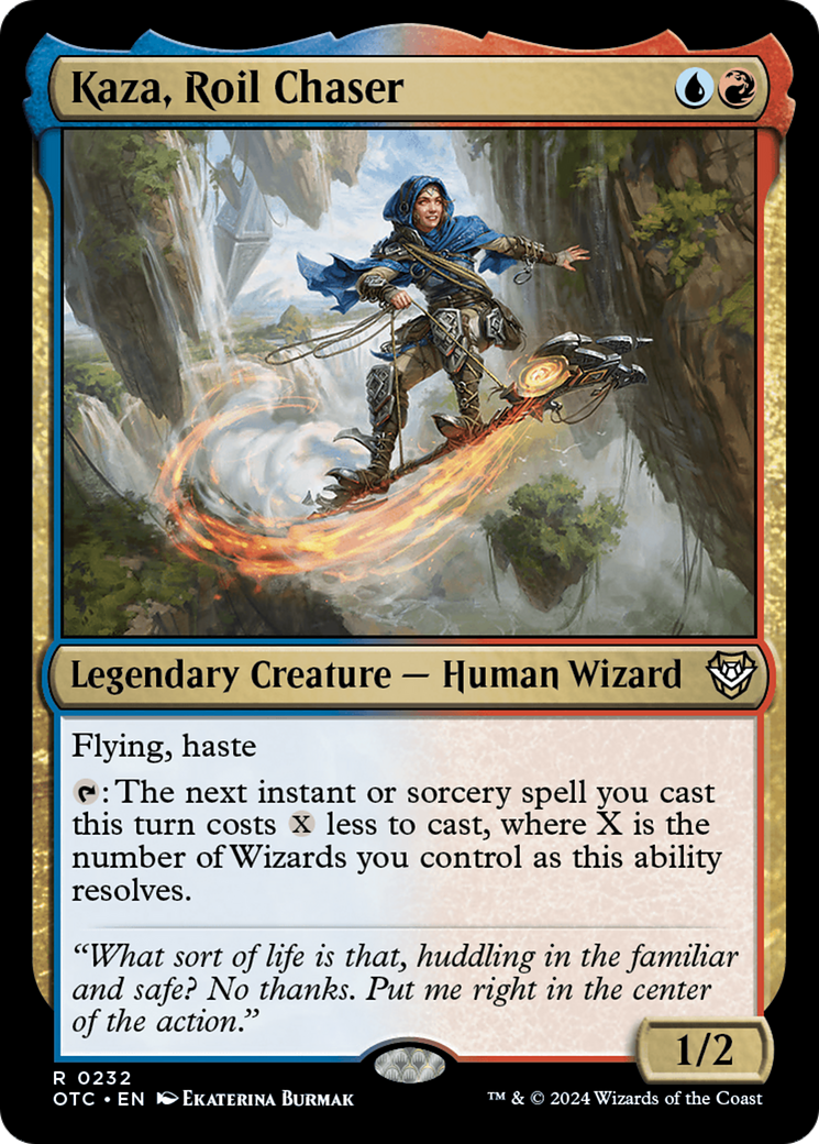 Kaza, Roil Chaser [Outlaws of Thunder Junction Commander] | RetroPlay Games