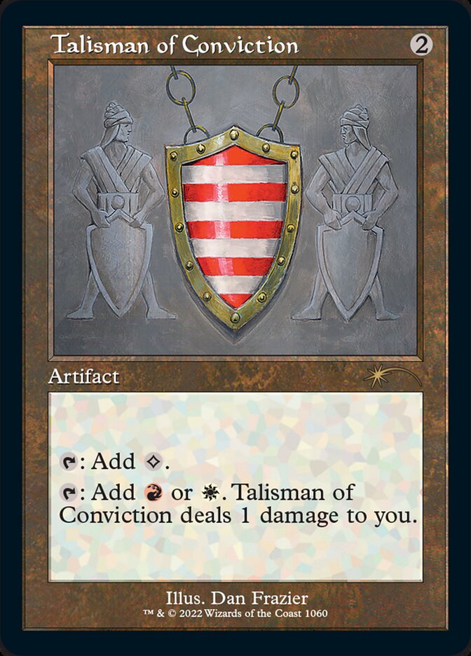 Talisman of Conviction (Foil Etched) [Secret Lair Drop Series] | RetroPlay Games