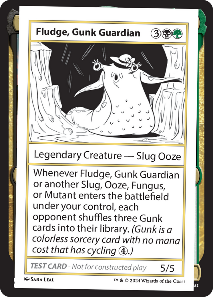 Fludge, Gunk Guardian [Mystery Booster 2 Playtest Cards] | RetroPlay Games