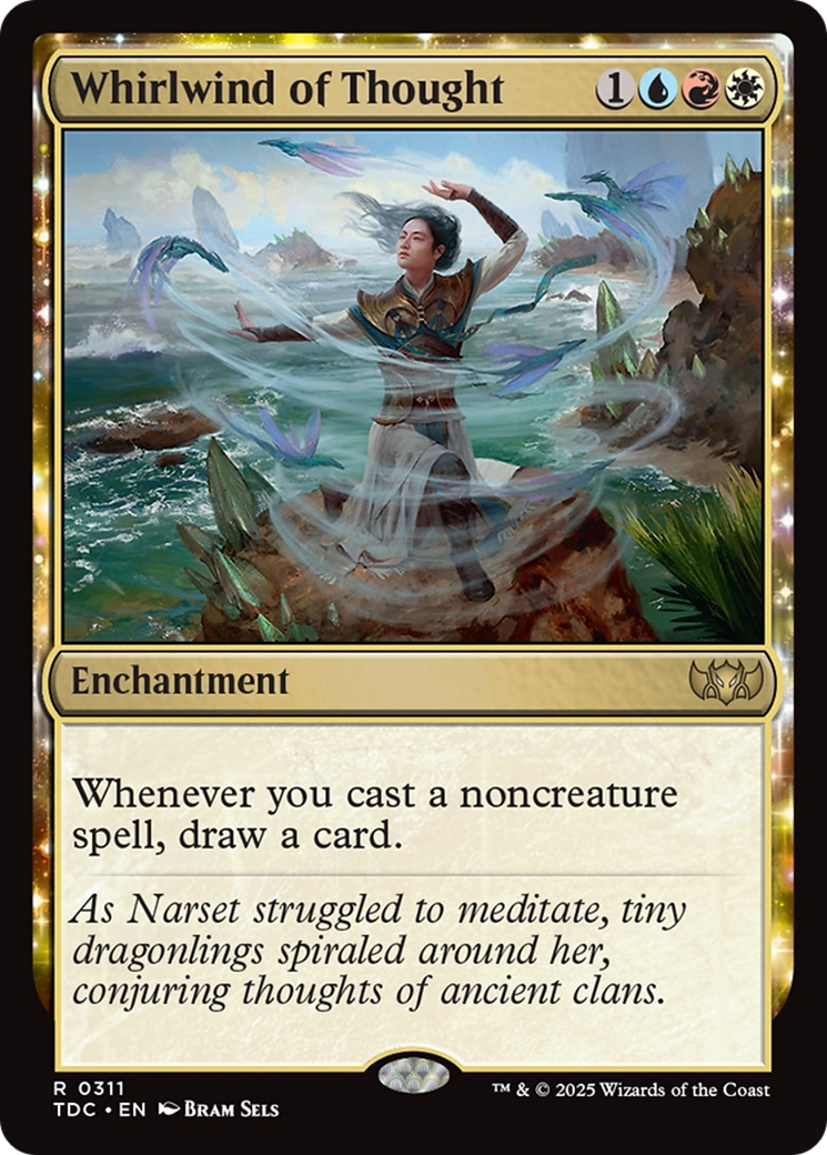 Whirlwind of Thought [Tarkir: Dragonstorm Commander] | RetroPlay Games