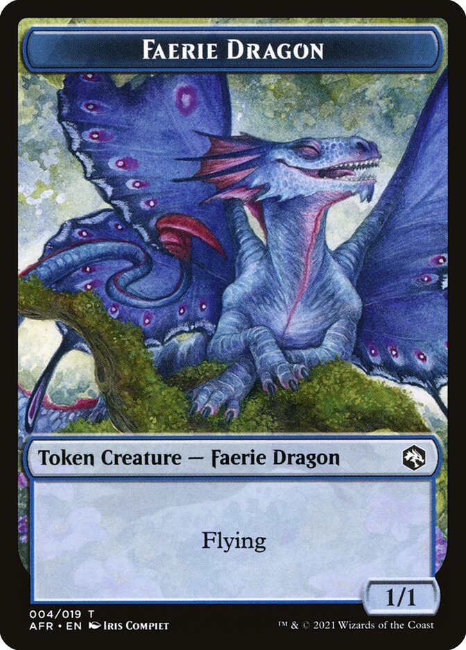 Faerie Dragon Token [Dungeons & Dragons: Adventures in the Forgotten Realms Tokens] | RetroPlay Games