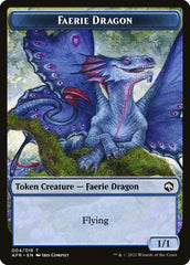 Wolf // Faerie Dragon Double-Sided Token [Dungeons & Dragons: Adventures in the Forgotten Realms Tokens] | RetroPlay Games