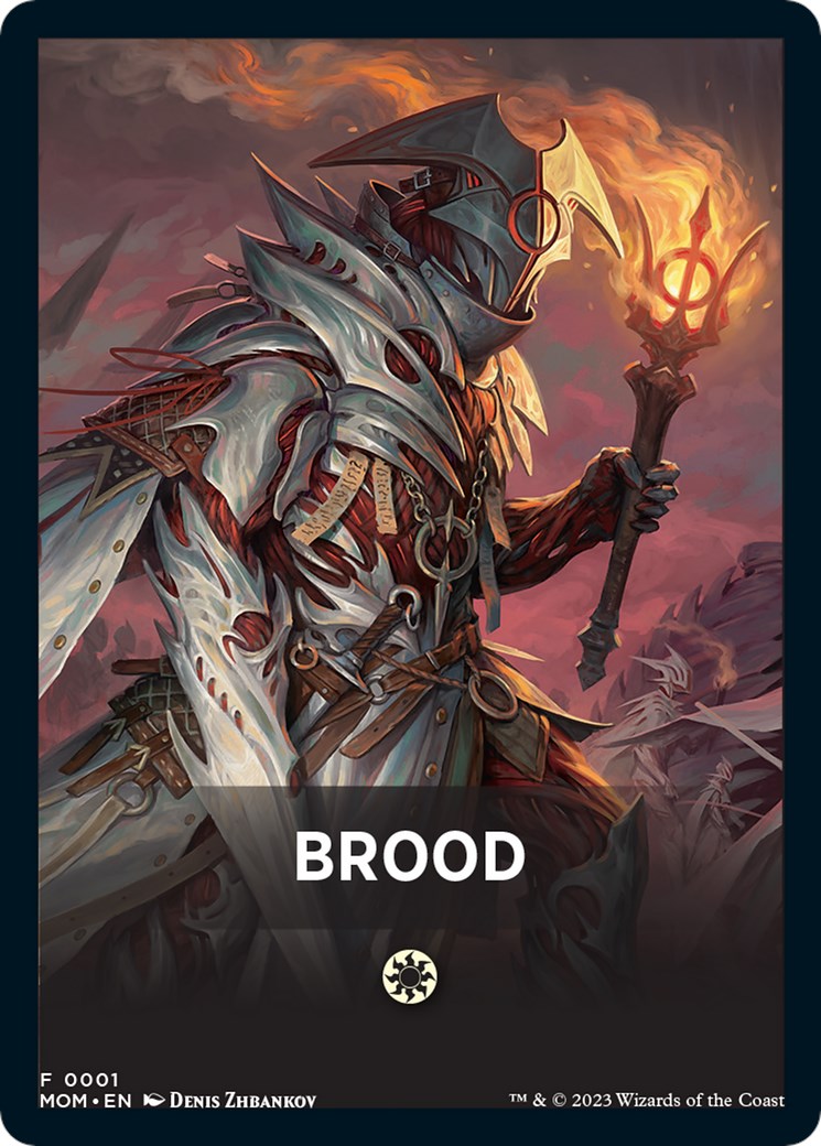 Brood Theme Card [March of the Machine Tokens] | RetroPlay Games