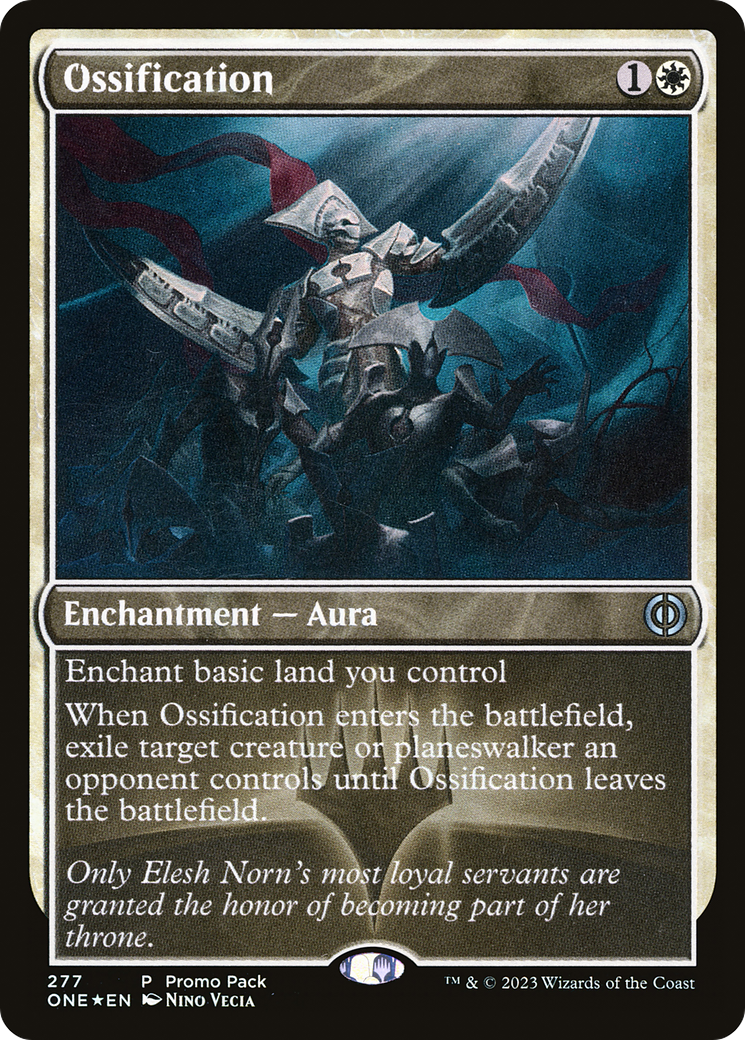 Ossification (Promo Pack) [Phyrexia: All Will Be One Promos] | RetroPlay Games