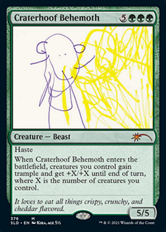 Craterhoof Behemoth (376) [Secret Lair Drop Series] | RetroPlay Games