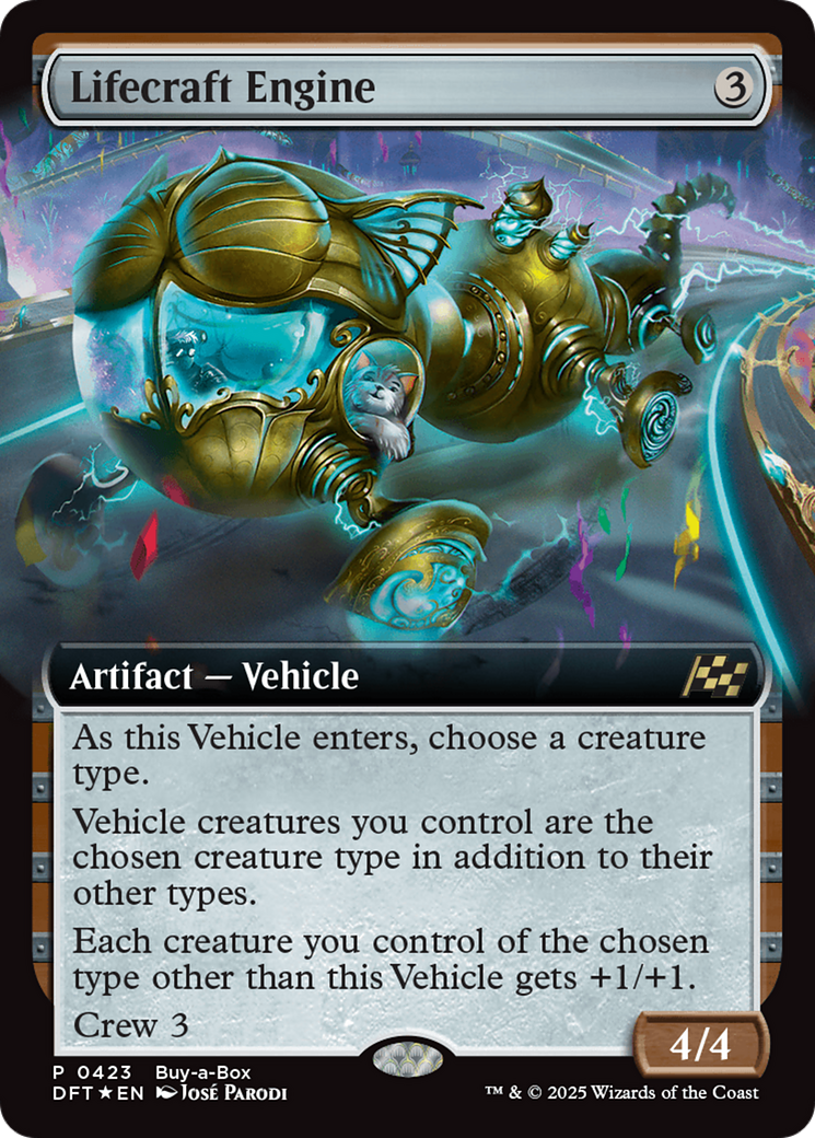 Lifecraft Engine (Extended Art) (Buy-A-Box) [Aetherdrift Promos] | RetroPlay Games