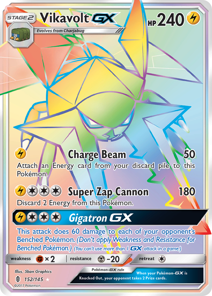 Vikavolt GX (152/145) [Sun & Moon: Guardians Rising] | RetroPlay Games