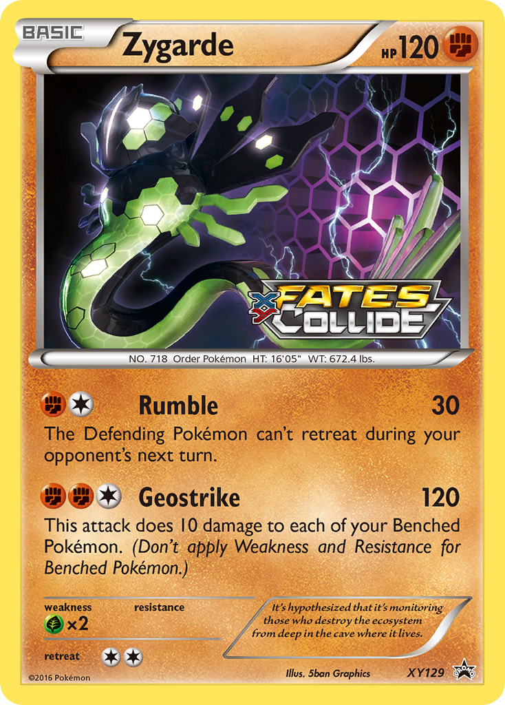 Zygarde (XY129) [XY: Black Star Promos] | RetroPlay Games