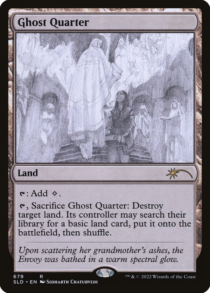 Ghost Quarter (Sketch) [Secret Lair Drop Promos] | RetroPlay Games