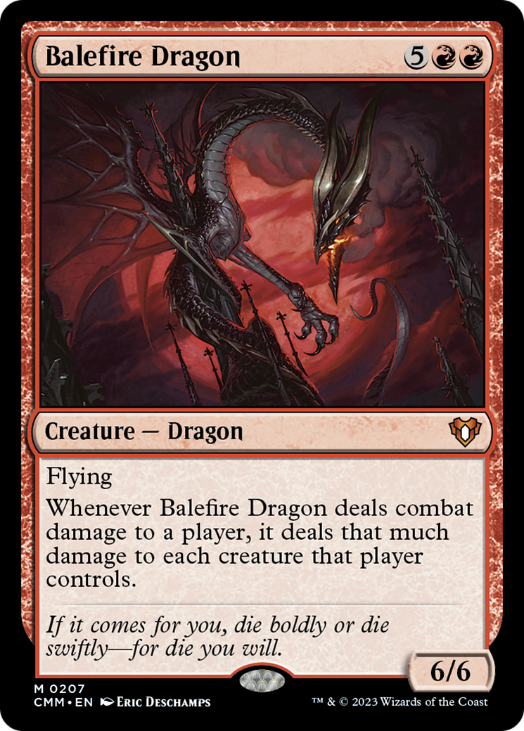 Balefire Dragon [Commander Masters] | RetroPlay Games