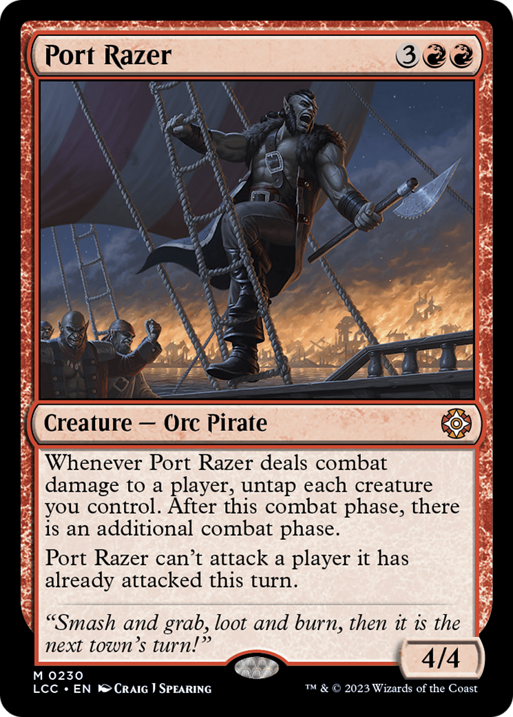 Port Razer [The Lost Caverns of Ixalan Commander] | RetroPlay Games