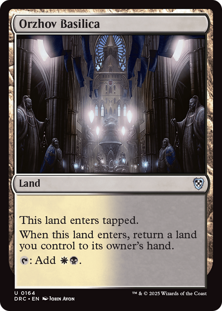 Orzhov Basilica [Aetherdrift Commander] | RetroPlay Games