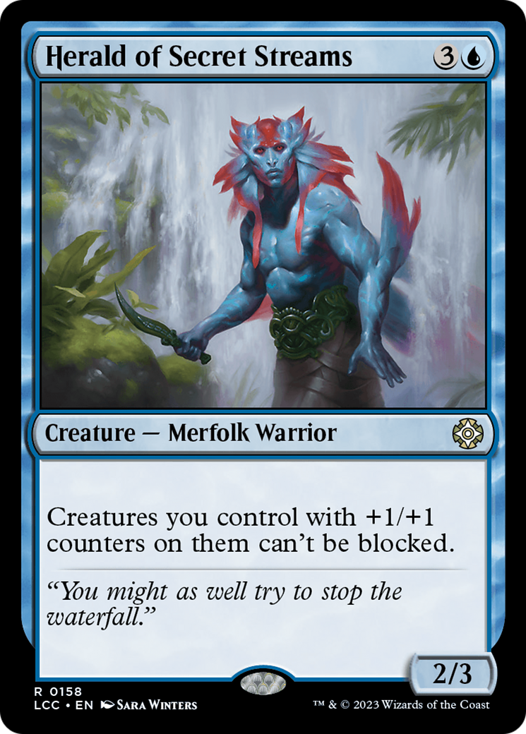 Herald of Secret Streams [The Lost Caverns of Ixalan Commander] | RetroPlay Games