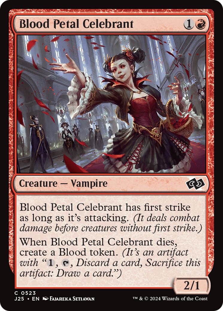 Blood Petal Celebrant [Foundations Jumpstart] | RetroPlay Games