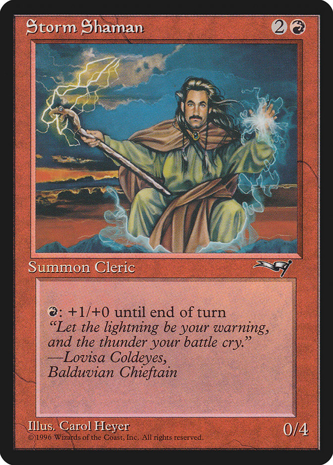 Storm Shaman (Male) [Alliances] | RetroPlay Games