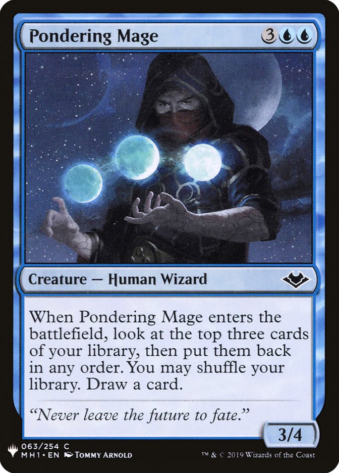 Pondering Mage [Mystery Booster] | RetroPlay Games