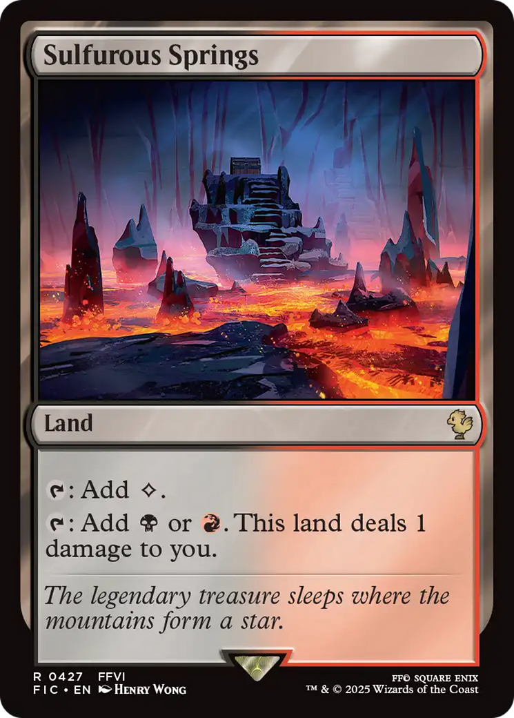 Sulfurous Springs [FINAL FANTASY Commander] | RetroPlay Games