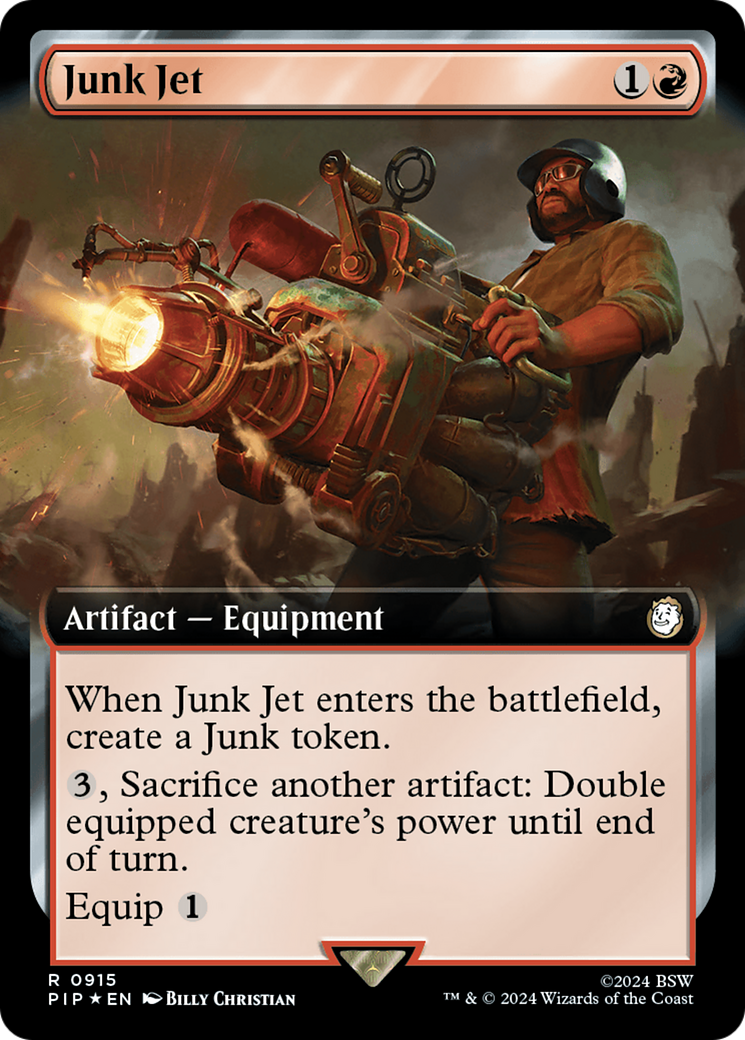 Junk Jet (Extended Art) (Surge Foil) [Fallout] | RetroPlay Games