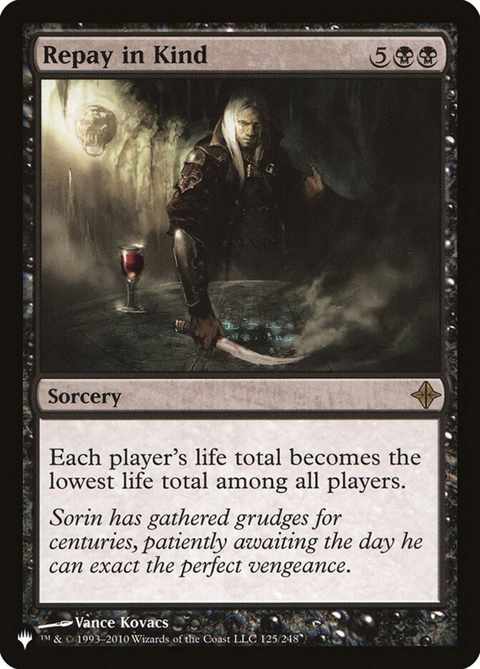 Repay in Kind [The List] | RetroPlay Games