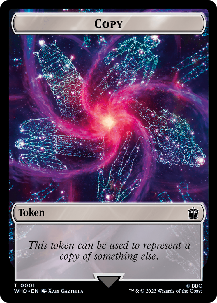 Copy // Clue (0021) Double-Sided Token [Doctor Who Tokens] | RetroPlay Games