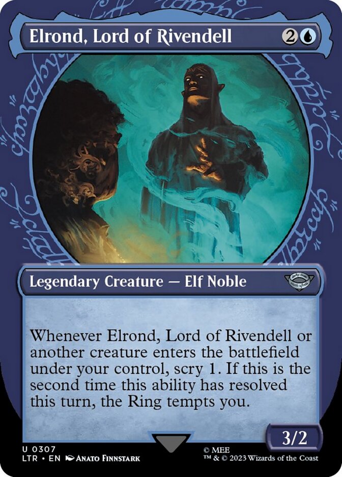 Elrond, Lord of Rivendell (Showcase Ring Frame) [The Lord of the Rings: Tales of Middle-Earth] | RetroPlay Games