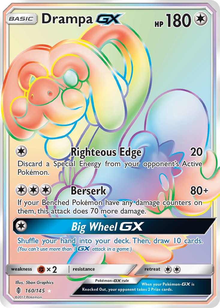 Drampa GX (160/145) [Sun & Moon: Guardians Rising] | RetroPlay Games