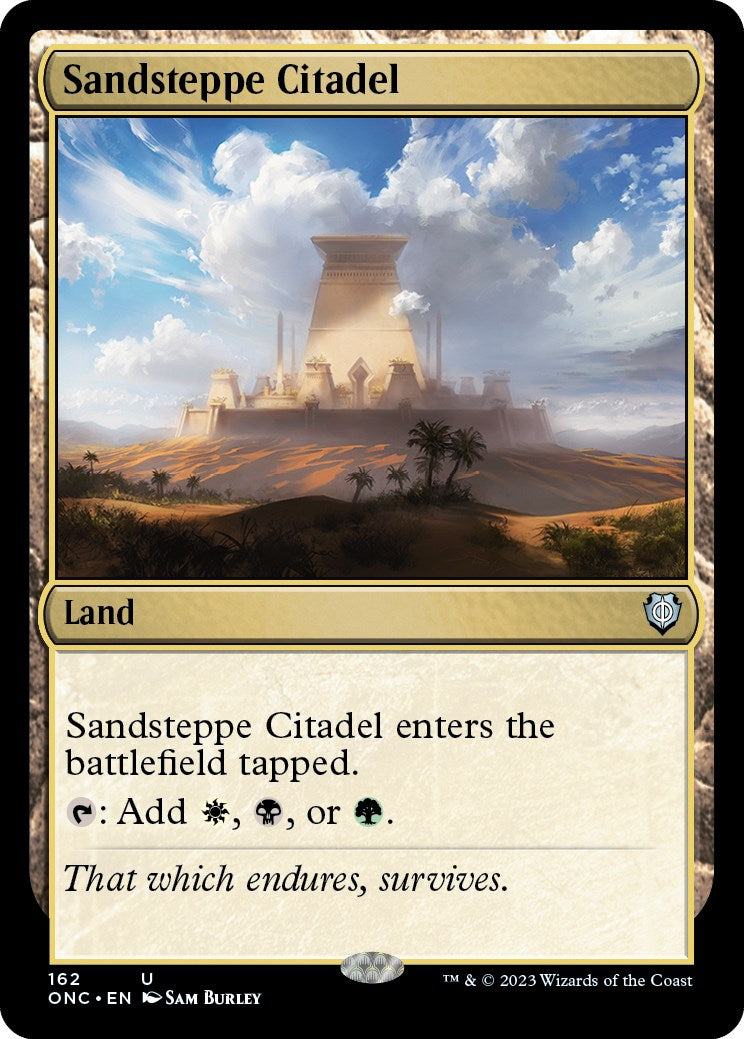 Sandsteppe Citadel [Phyrexia: All Will Be One Commander] | RetroPlay Games