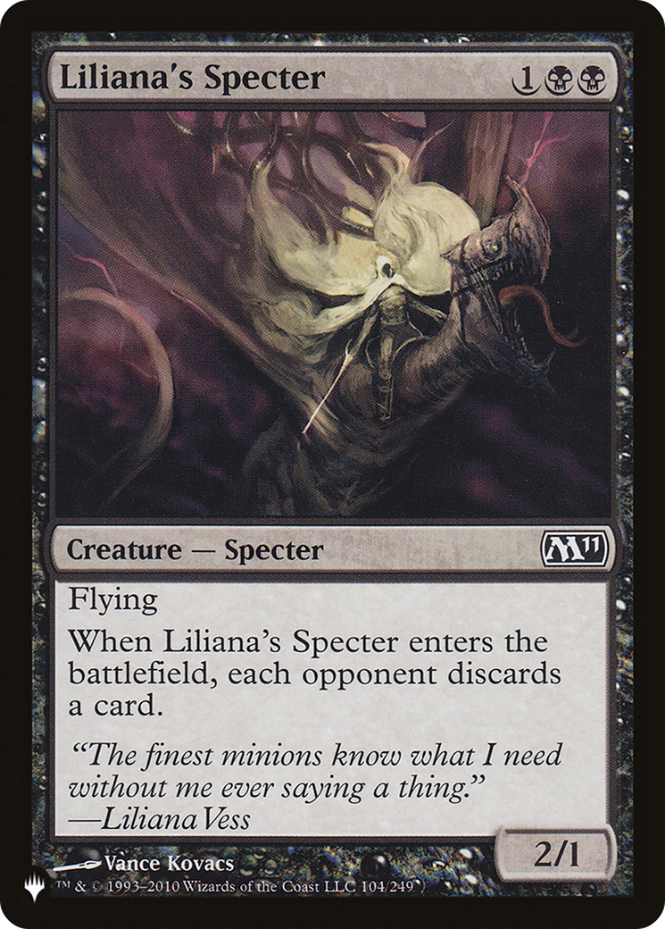 Liliana's Specter [The List] | RetroPlay Games