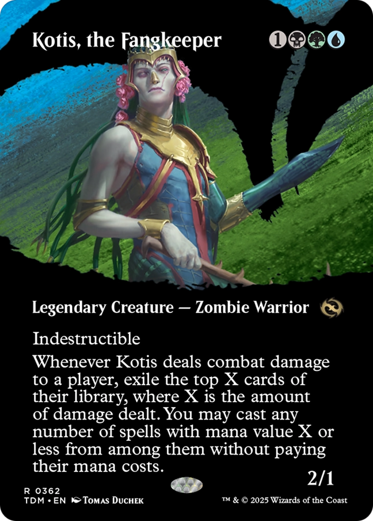 Kotis, the Fangkeeper (Borderless) [Tarkir: Dragonstorm] | RetroPlay Games