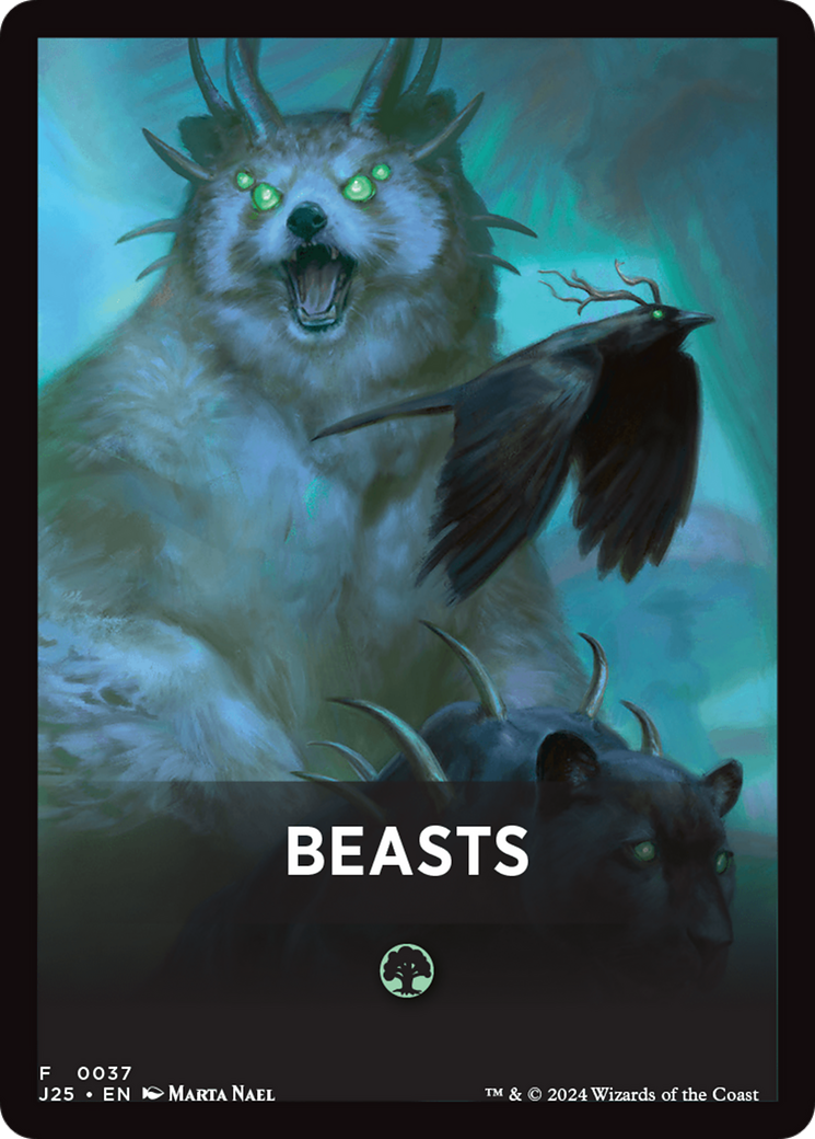 Beasts Theme Card [Foundations Jumpstart Front Cards] | RetroPlay Games