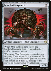 Myr Battlesphere [Phyrexia: All Will Be One Commander] | RetroPlay Games