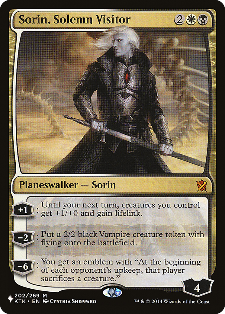 Sorin, Solemn Visitor [The List] | RetroPlay Games