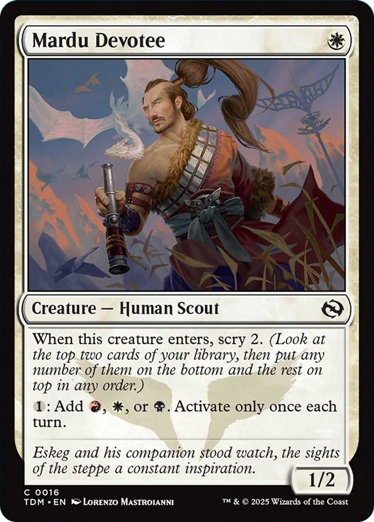 Mardu Devotee [Tarkir: Dragonstorm] | RetroPlay Games