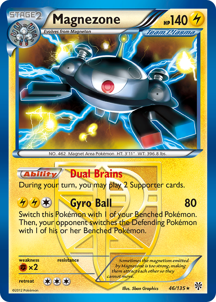 Magnezone (46/135) [Black & White: Plasma Storm] | RetroPlay Games