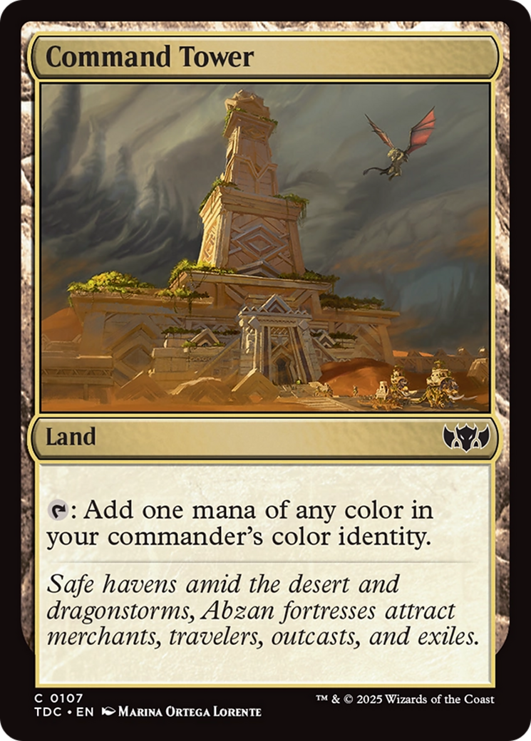 Command Tower [Tarkir: Dragonstorm Commander] | RetroPlay Games