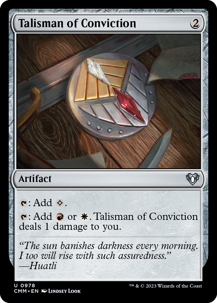 Talisman of Conviction [Commander Masters] | RetroPlay Games