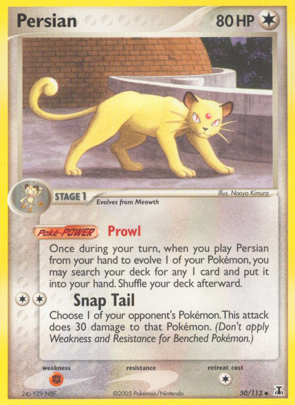 Persian (50/113) [EX: Delta Species] | RetroPlay Games