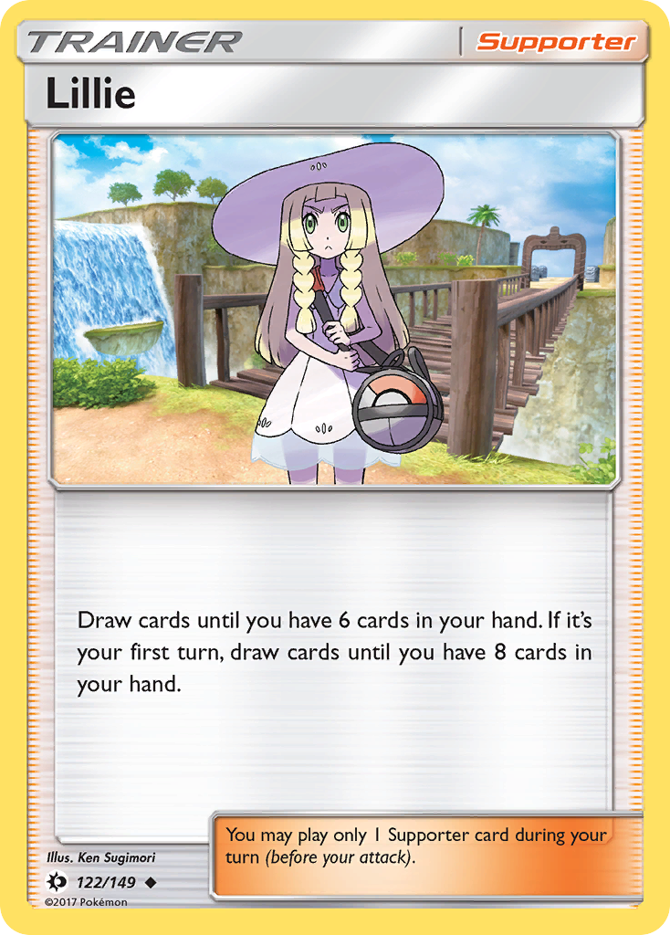 Lillie (122/149) [Sun & Moon: Base Set] | RetroPlay Games