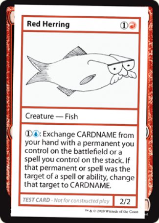 Red Herring (2021 Edition) [Mystery Booster Playtest Cards] | RetroPlay Games