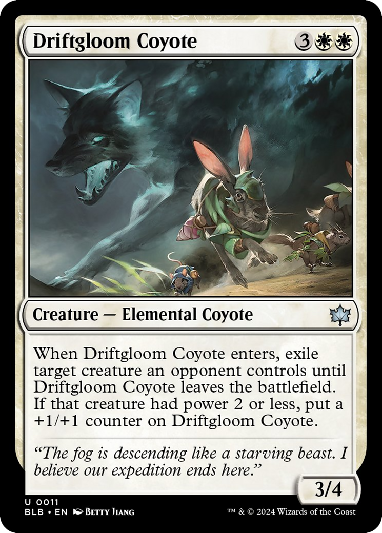 Driftgloom Coyote [Bloomburrow] | RetroPlay Games