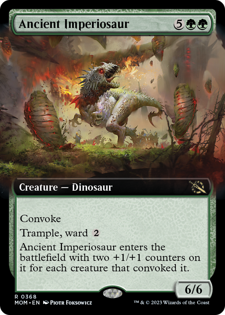Ancient Imperiosaur (Extended Art) [March of the Machine] | RetroPlay Games