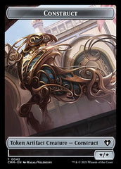 Treasure // Construct (0042) Double-Sided Token [Commander Masters Tokens] | RetroPlay Games