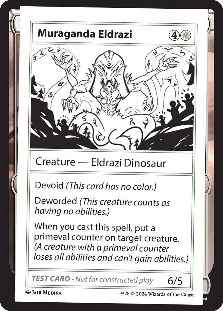 Muraganda Eldrazi [Mystery Booster 2 Playtest Cards] | RetroPlay Games