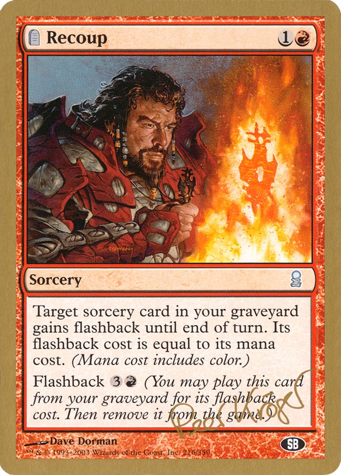 Recoup (Peer Kroger) (SB) [World Championship Decks 2003] | RetroPlay Games