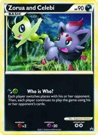 Zorua and Celebi (Jumbo Card) [Miscellaneous Cards] | RetroPlay Games