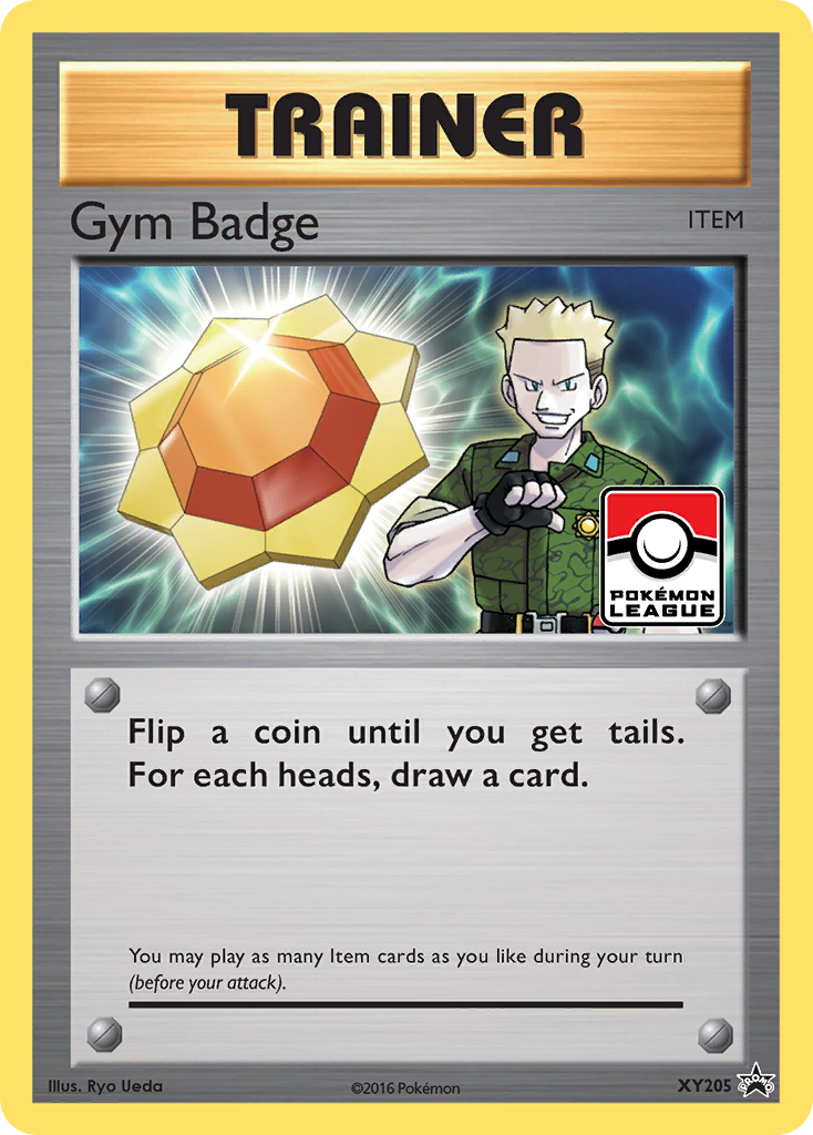 Gym Badge (XY205) (Lt. Surge) [XY: Black Star Promos] | RetroPlay Games