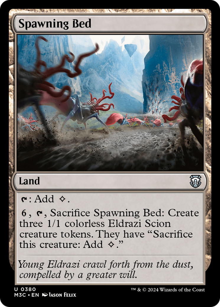 Spawning Bed (Ripple Foil) [Modern Horizons 3 Commander] | RetroPlay Games