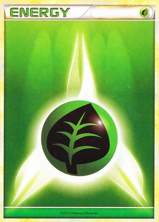 Grass Energy (2010 Unnumbered HGSS Style) [League & Championship Cards] | RetroPlay Games