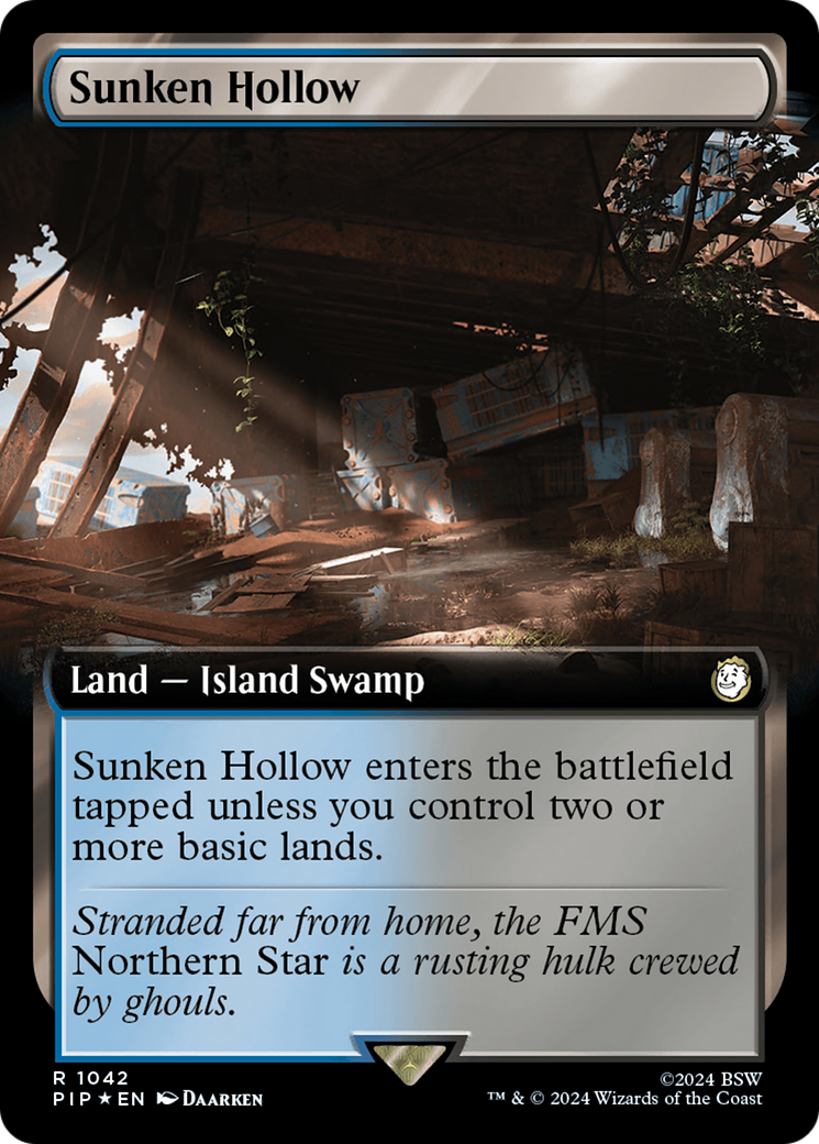 Sunken Hollow (Extended Art) (Surge Foil) [Fallout] | RetroPlay Games